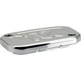 Joker Machine Hydraulic Clutch Master Cylinder Cover Joker Chrome - 08-013C For Harley Touring 2017-2020