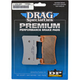 Drag Specialties Premium Sintered Metal Harley Buell Brake Pads Softail For Harley Softail 2015-2022