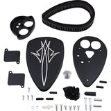 Baron Big Air Kit (BAK) Pinstripe Air Cleaner - BA-2070-13B Kawasaki Motorcycles 1999-2009