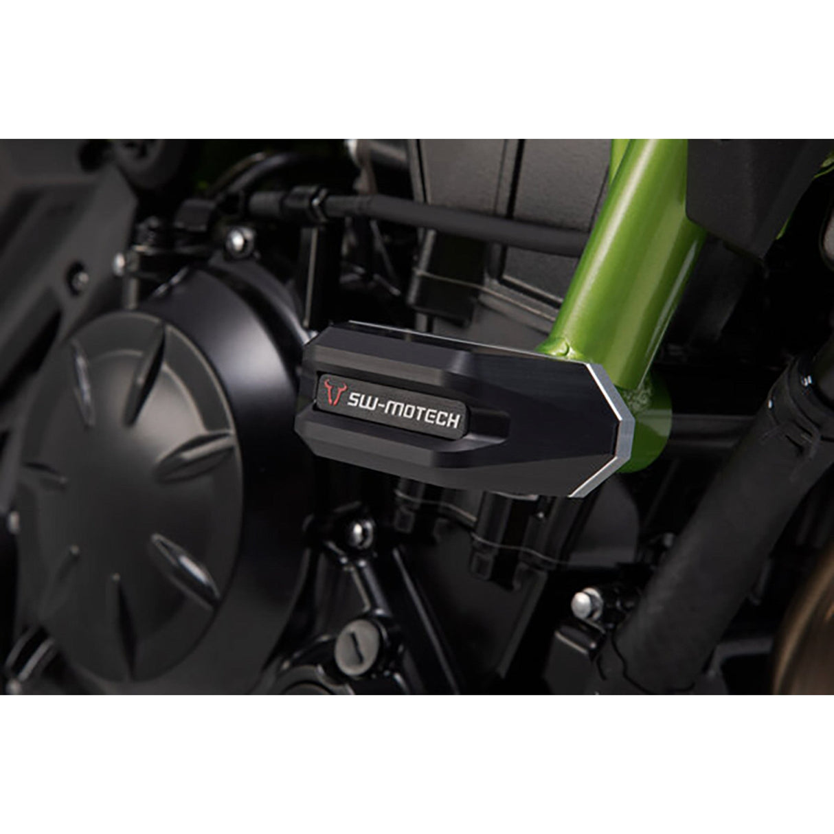 SW-MOTECH 0505-2005 STP.08.590.11300/B Frame Slider Kit kawasaki - z 650/rs