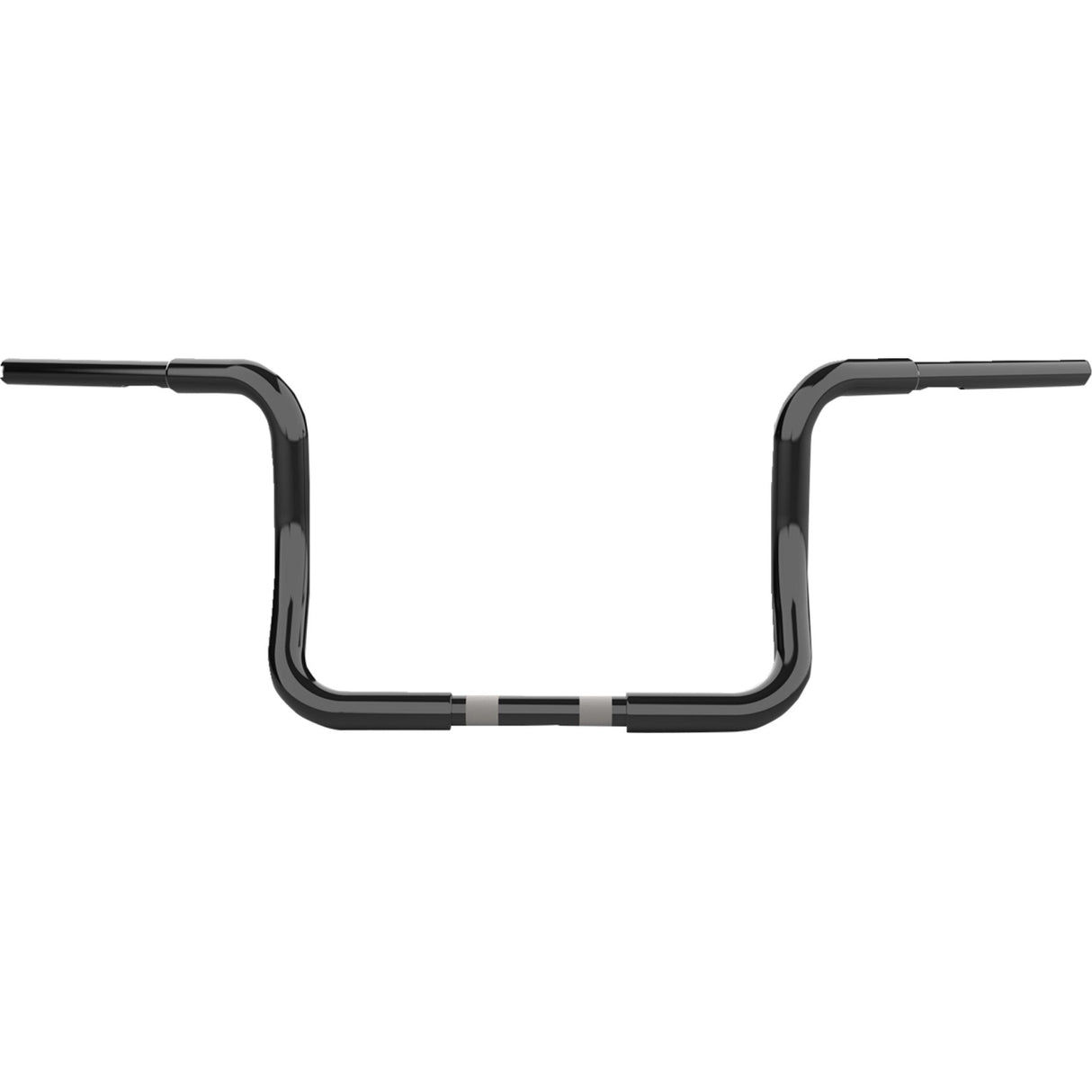 LA Choppers Twin Round Handlebar 10" Black - LA-7325-10B For Harley Touring 1996-2023