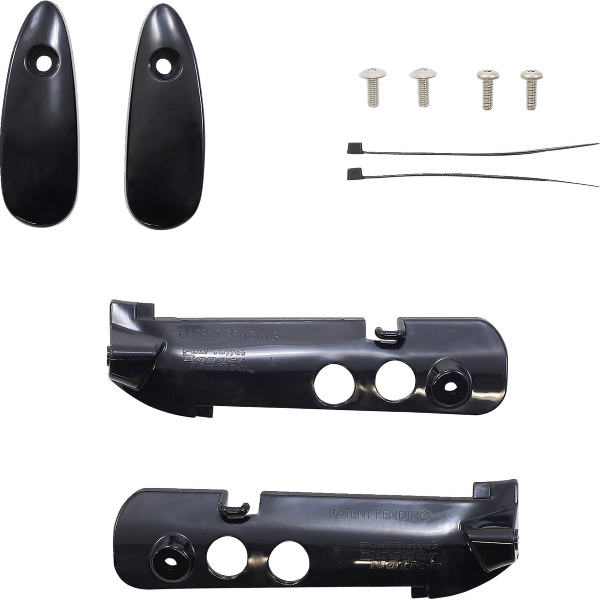 Paul Yaffe Bagger Nation Eliminator - PYO:TSE-15L-B For Harley Road Glide 2015-2023