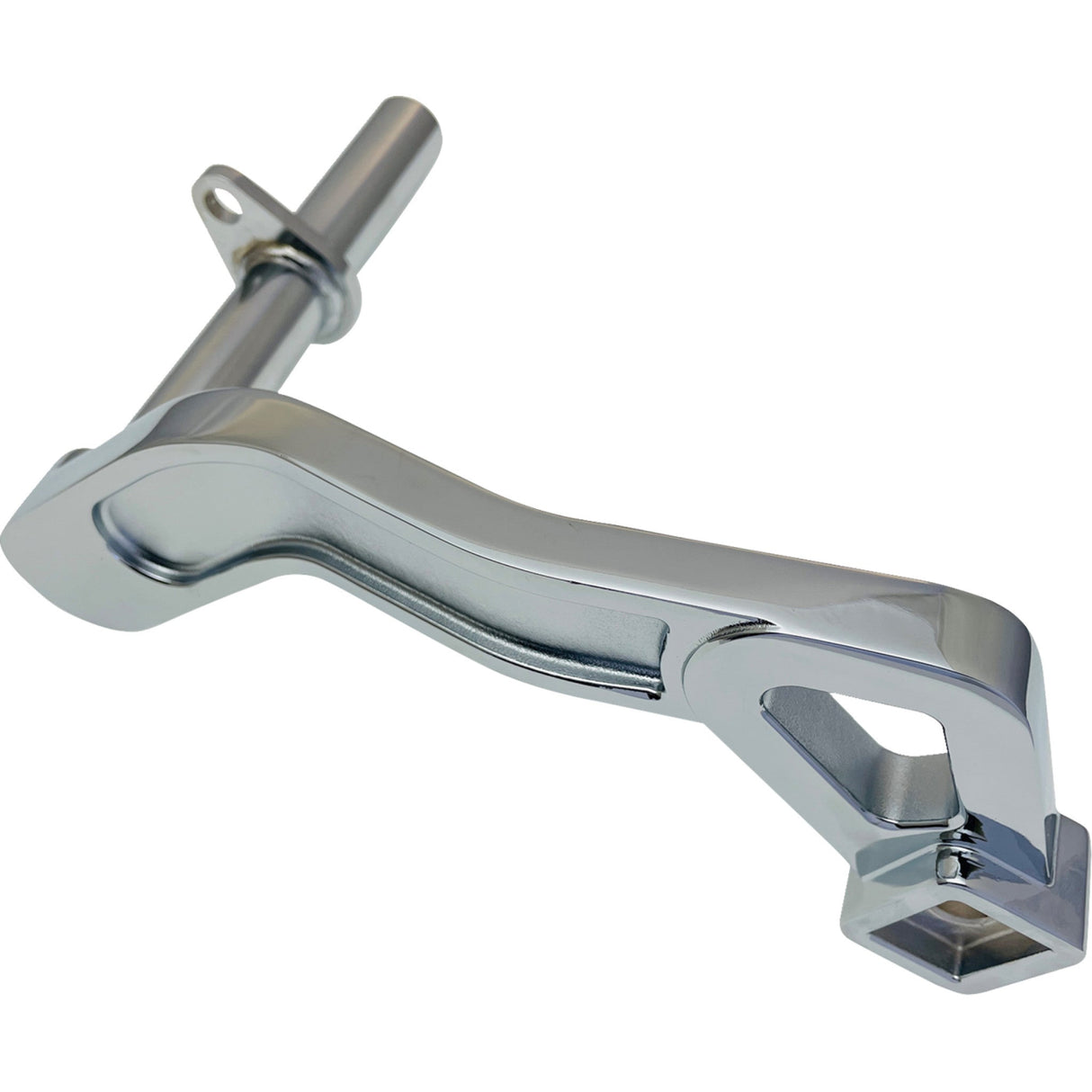 DRAG SPECIALTIES 1620-2504 Passenger Foot Peg Mount Kits Passenger Peg Mount - Left Mounting Bracket - Chrome - FXD