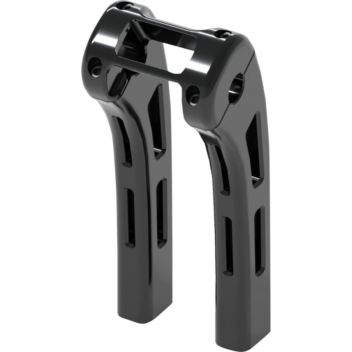 MAGNUM SHIELDING 0602-1621 4R-0110 Ghost Risers softail display clamp - 10" - black