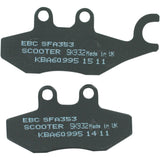 EBC Scooter "SFA" Brake Pads - SFA353 For Piaggio Motorcycles 2005-2020 | Vespa Motorcycles 2004-2023 | Aprilia 50 / Motard 50 2012-2015