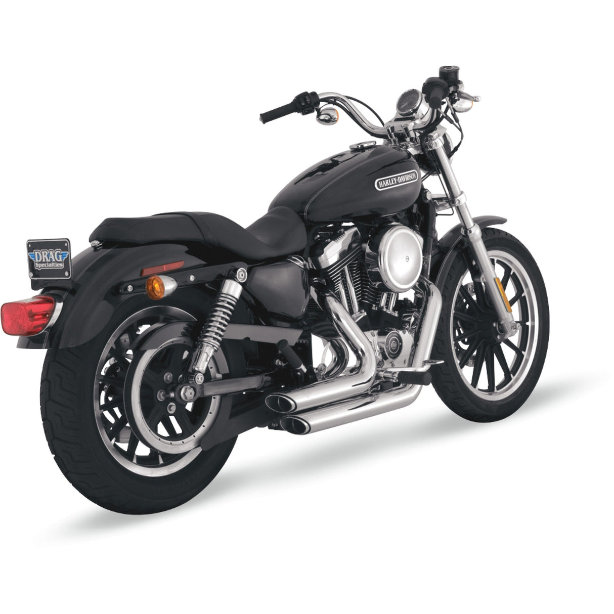 Vance & Hines Shortshots 2-Into-2 Exhaust System - 17219 For Harley Sportster 2004-2013