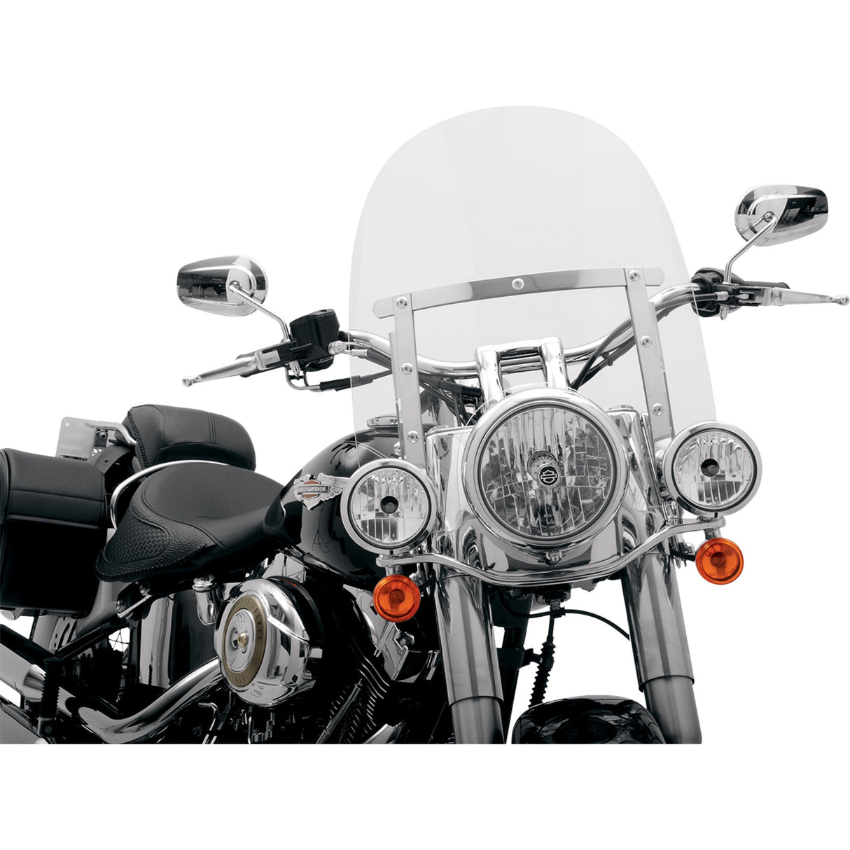 MEMPHIS SHADES MEM4110 MEM4110 Memphis Slim Windshield 15" - clear