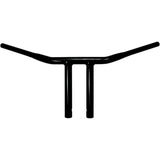 DRAG SPECIALTIES 0601-2263 1-1/4" Buffalo T-Bar 8" - black