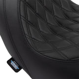 Drag Specialties Predator Seat - 0802-1517 For Harley Softail 2018-2023