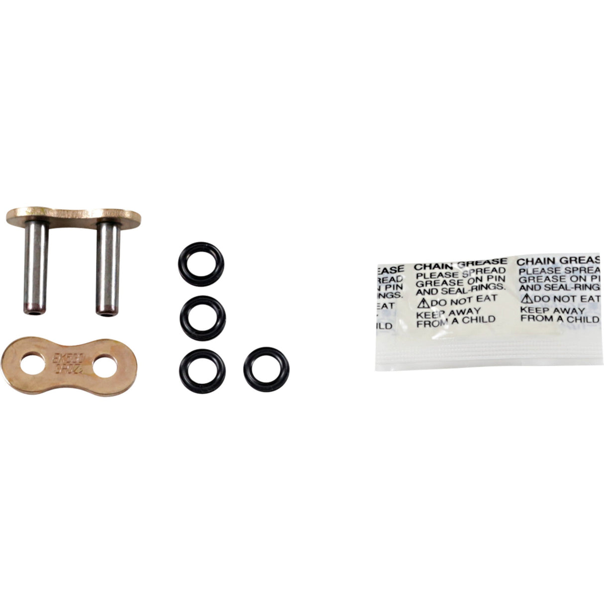 EK 1225-0637 530SROZ2-MLJ/G SROZ Rivet Connecting Link 530 SROZ - Connecting Link - Rivet - Gold