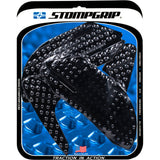 STOMPGRIP 4320-1860 55-10-0068B Volcano Profile Traction Pad Tank Kit Traction Kit - Black - Panigale