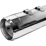 S&S Cycle 4-1/2" MK45 Performance Mufflers Chrome With Chrome Thruster - 550-0620 For Harley Touring 1995-2016