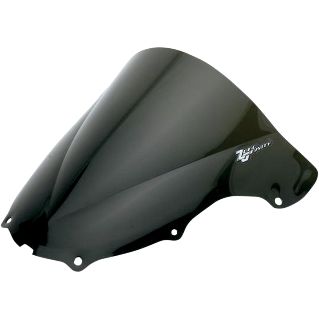 ZERO GRAVITY 16-245-19 16-245-19 Double Bubble Windscreen dark smoke - zx6r/rr
