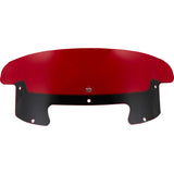 Klock Werks Kolor Flare® Windshield 8" Red - KWW-04-0622 For Indian 2020-2025
