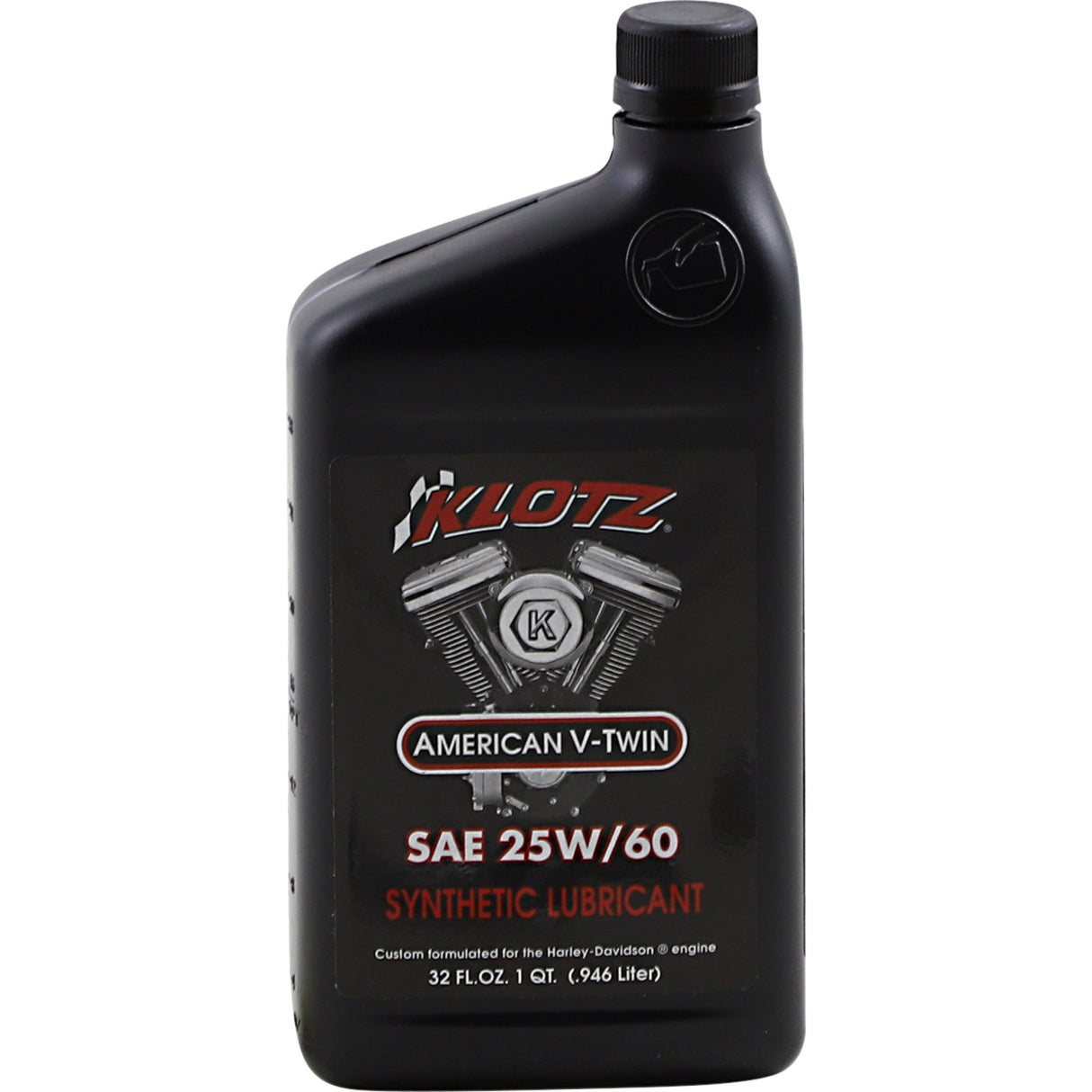 KLOTZ OIL KH-2560 KH-2560 American V-Twin Synthetic Engine Oil V-Twin Synthetic Engine Oil - 25W-60 - 1 U.S. quart