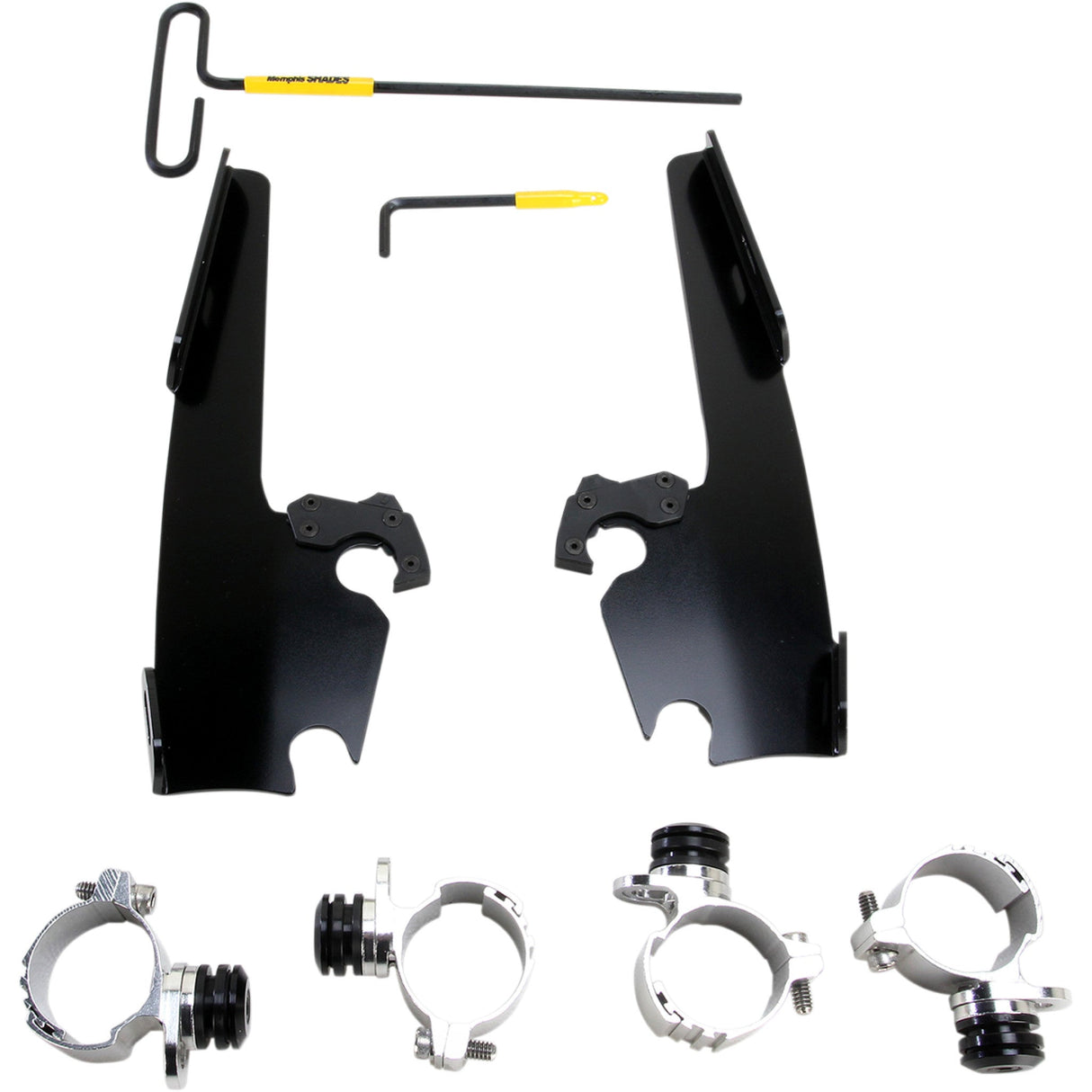 Memphis Shades Trigger Lock Mounting Kit - MEB2005 For Harley Sportster 1200 Custom XL1200C 2011-2019