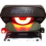 JOKER MACHINE 2020-1422 05-206-AB Single Rat Eye LED Turn Signals - Side-mount LED Turn Signals - Black/Amber