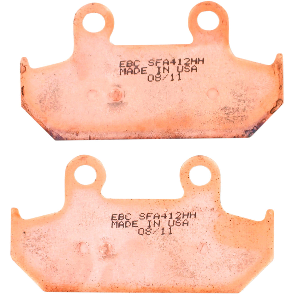 EBC 1722-0662 SFA412HH Scooter "SFA" Double-H Sintered Brake Pads Brake Pads