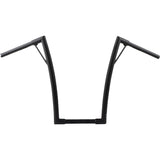 Burly Brand Louie Handlebar 19" Textured Black - B12-7011TB For Harley Motorcycles 1949-2024