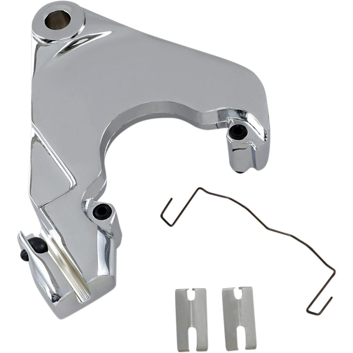 DRAG SPECIALTIES DS-325493 Chrome Rear Caliper Bracket Caliper Bracket - RR87-99 FXST