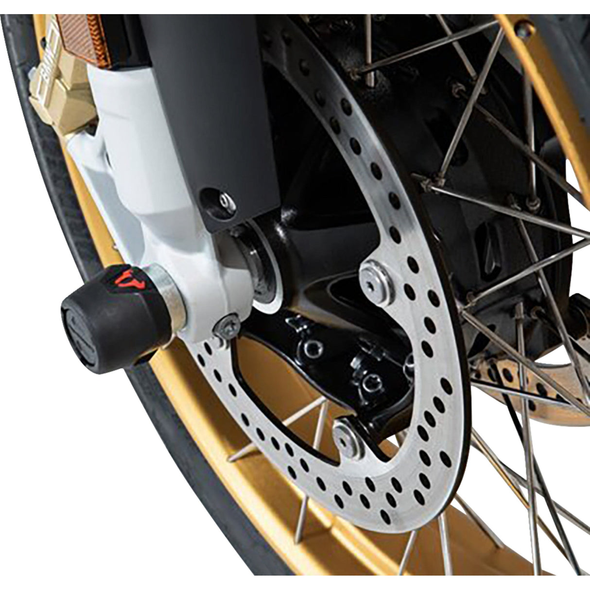 SW-MOTECH 0505-2216 STP.07.176.10204/B Front Axle Slider Axle Sliders - Front - Set - BMW 1200/1250