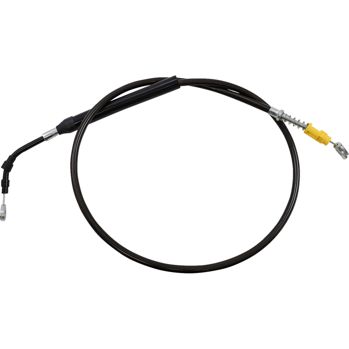 LA Choppers Midnight Braided Clutch Cable 15"-17" Ape Hanger Handlebars - LA-8056C16M For Harley Touring 2021-2022