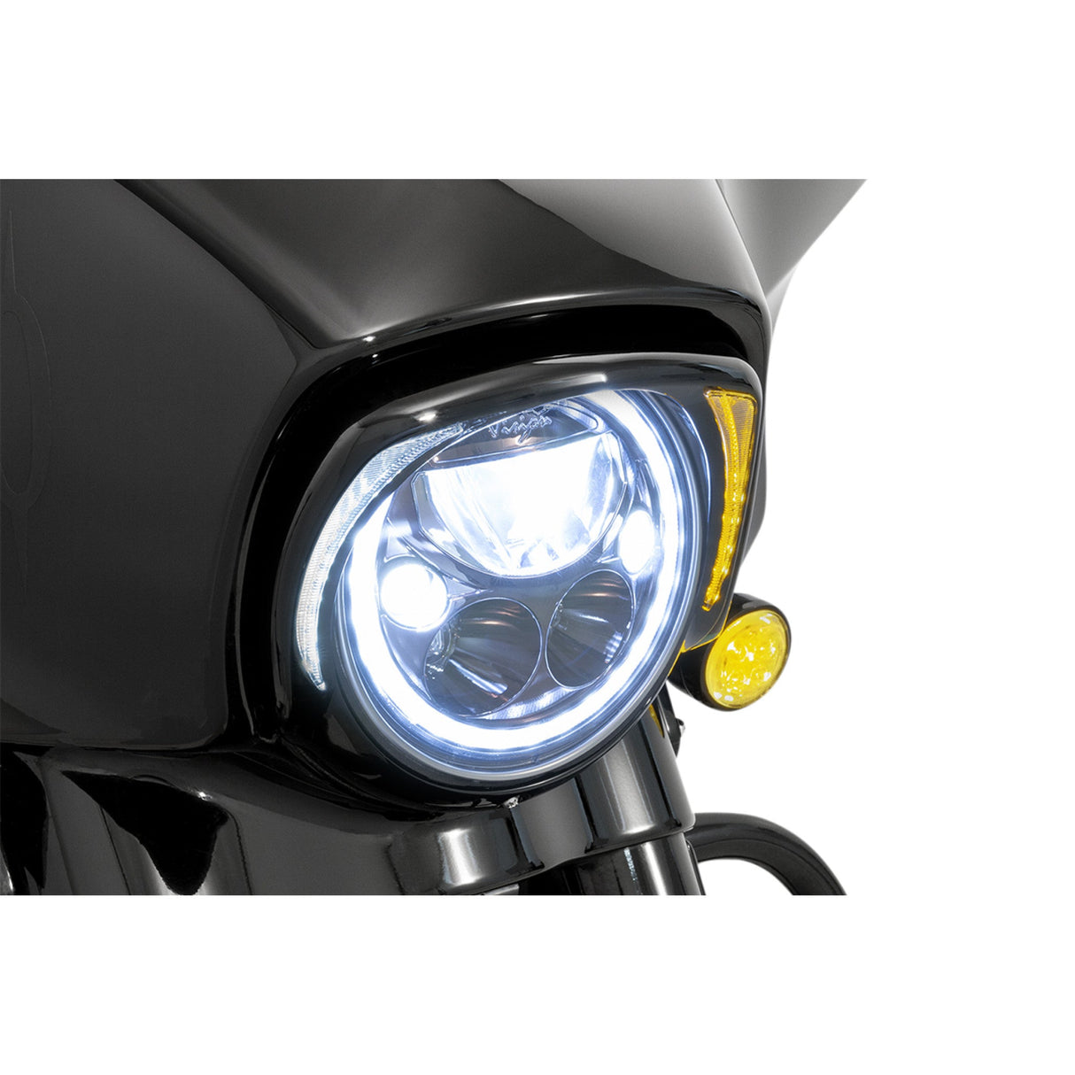 CIRO 2040-2763 45206 Fang® Headlight Bezel - Black