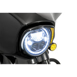 CIRO 2040-2763 45206 Fang® Headlight Bezel - Black