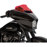 KLOCK WERKS 2310-0946 KWW-01-0736 Kolor Flare™ Ice Windshield Kolor Flare™ Windshield - 6-1/2" - Pink Ice - FLH