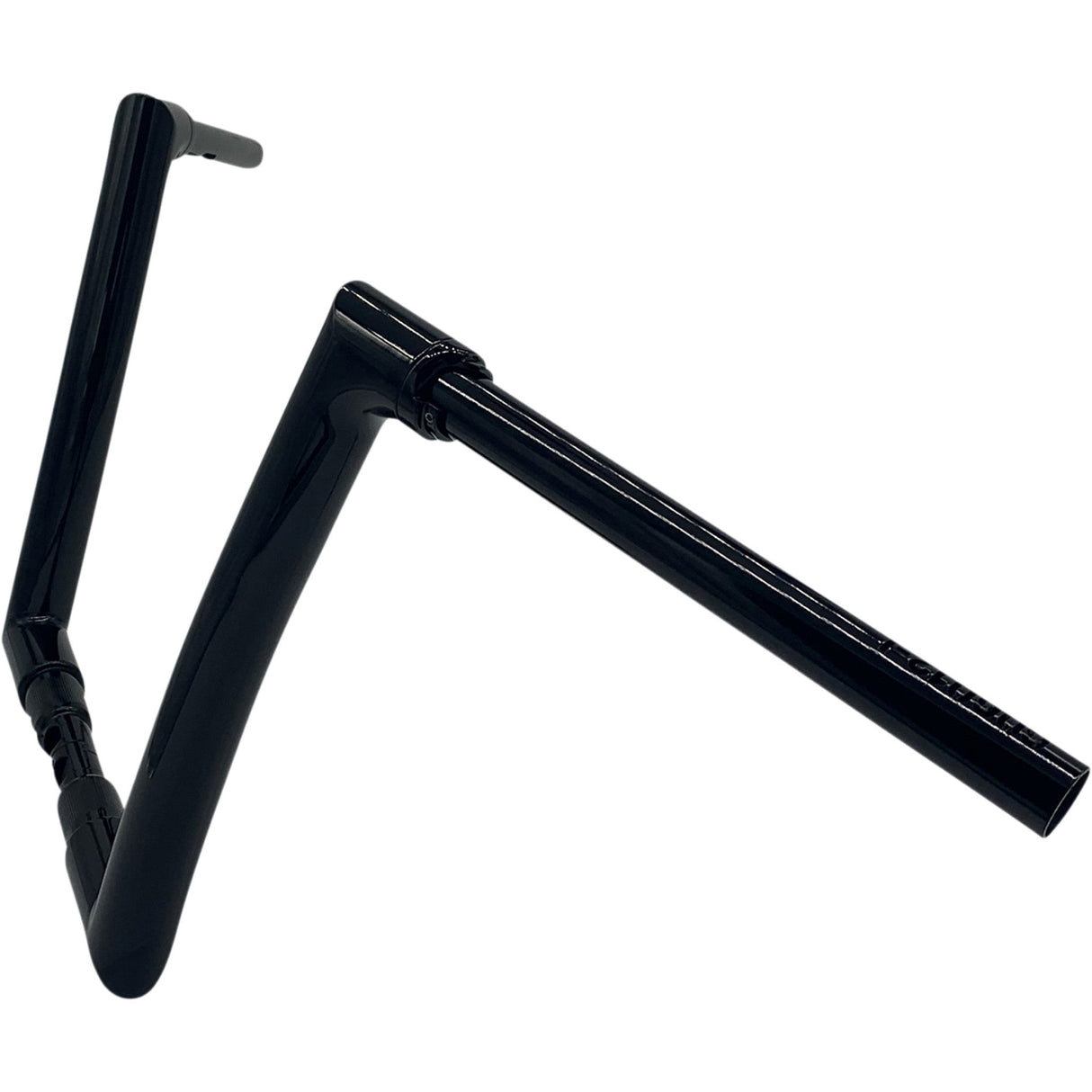 FAT Baggers INC. 1-1/2" EZ Install Flat Top Handlebar 12" Black - 606012-B For Harley Road Glide 2015-2020
