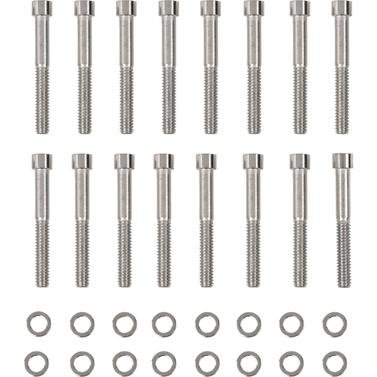 Drag Specialties Primary Cover Bolt Kit Smooth Chrome Sportster For Harley Sportster 2004-2021