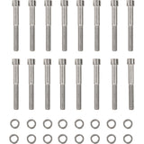 Drag Specialties Primary Cover Bolt Kit Smooth Chrome Sportster For Harley Sportster 2004-2021
