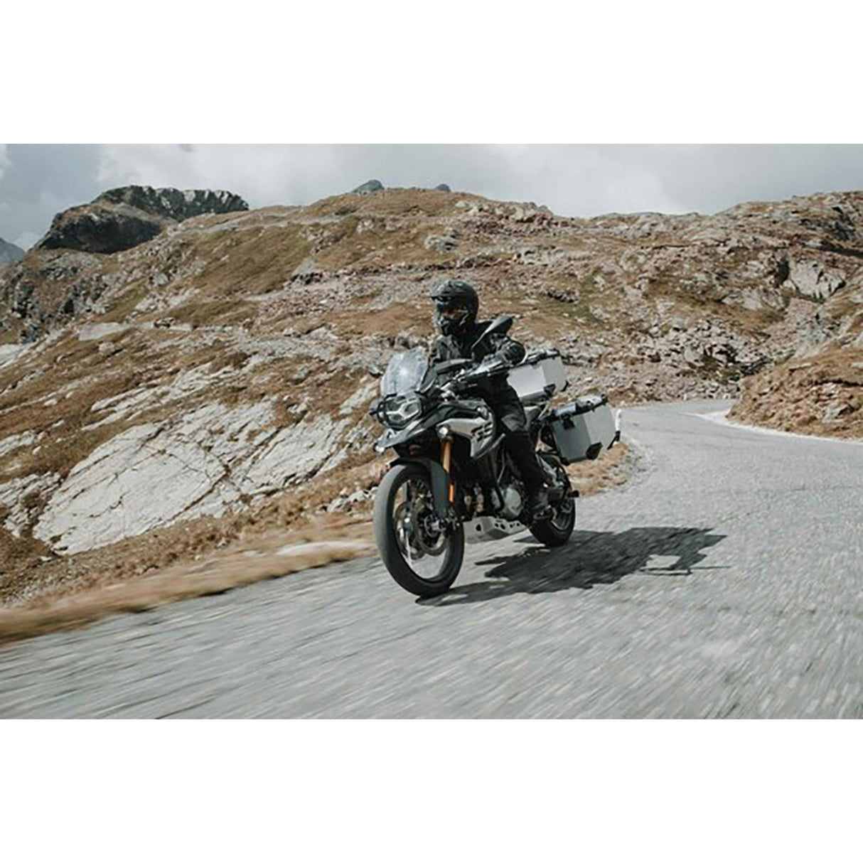 SW-MOTECH 3580-0445 KFT.04.621.70100/S TRAX ADV Aluminum Case System silver - ktm super moto 950/990 '05-'13
