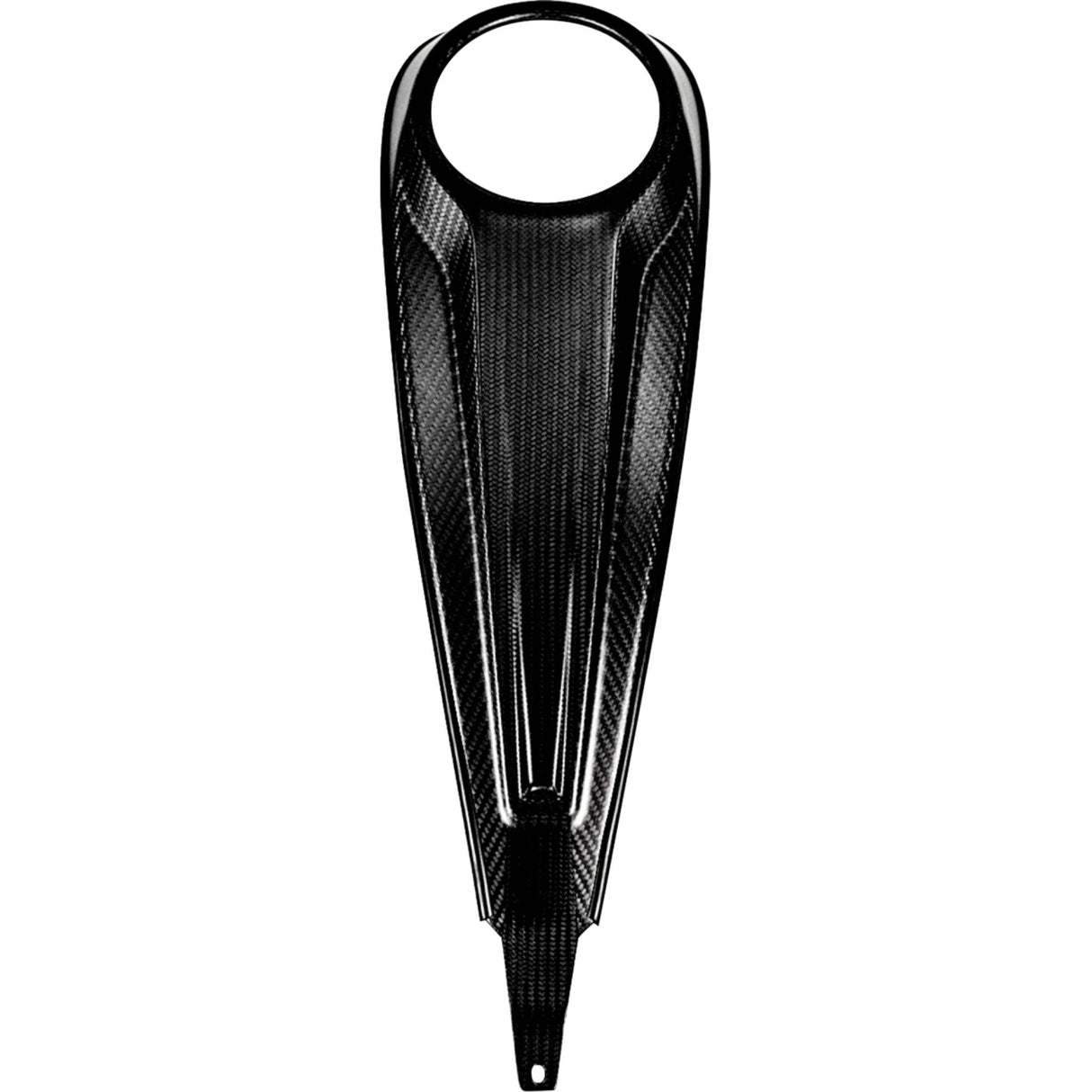 Saddlemen Carbon Fiber Dash Panel For Touring Models Center Fill Gloss - CF-823-07-002 For Harley Touring 2023-2026