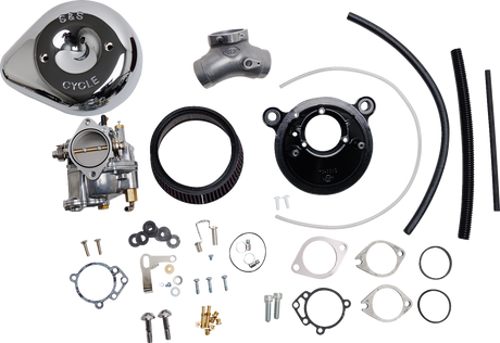 Super E Carburetor with Stealth Air Cleaner Kit