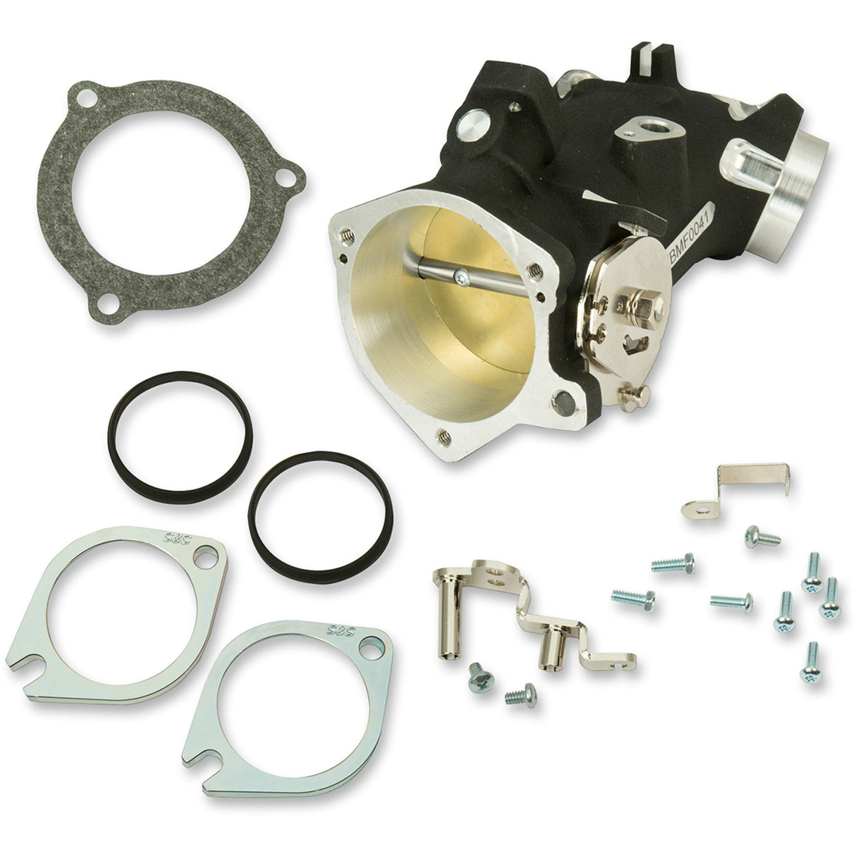 S&S Cycle Throttle Hog Cable Operated Throttle Body Kit Black 66 Mm - 170-0349 For Harley Motorcycles 2006-2017