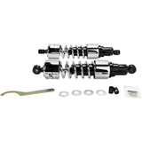 PROGRESSIVE SUSPENSION DS-310048 412-4223C 412 Series Cruiser Shocks — Heavy Duty Shocks - 412 Cruiser Series - Chrome - 13.5" - Heavy Duty