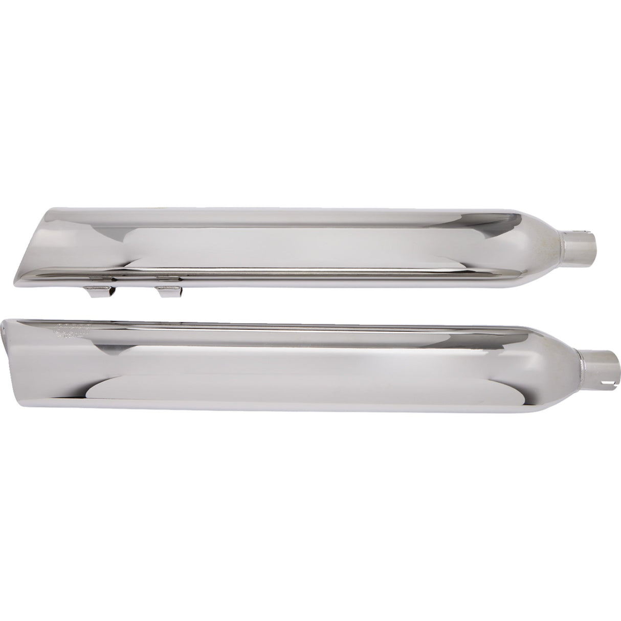 Cobra 909 Twins Slip-On Mufflers Tri-Glide Chrome - 6303 For Harley Touring 2009-2025