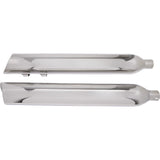 Cobra 909 Twins Slip-On Mufflers Tri-Glide Chrome - 6303 For Harley Touring 2009-2025