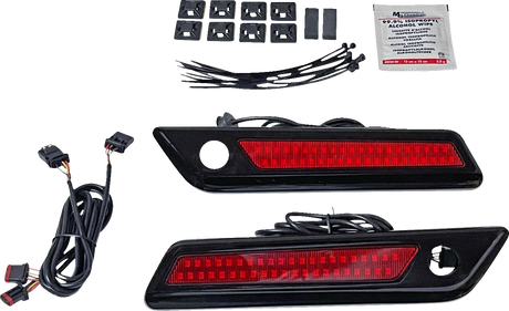 Saddlebag Latch Dual Color Accent Lights