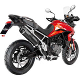 Leovince LV One Evo Black Edition Muffler - 14352EBU Triumph Tiger 2020-2023
