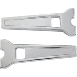 LA CHOPPERS 0602-1408 LA-7470-08C Performance Risers - Straight - 8" - Chrome