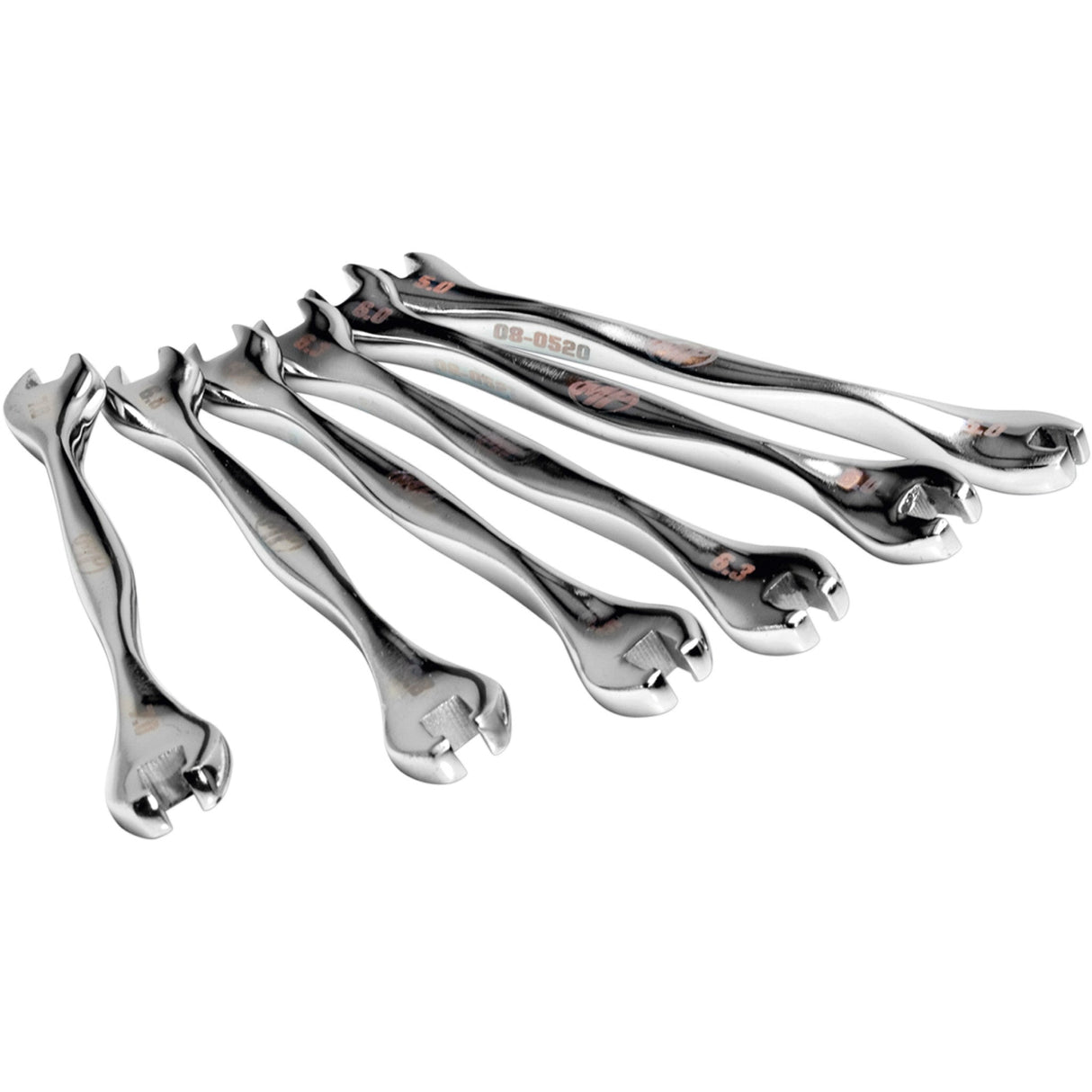 MOTION PRO 3811-0068 08-0526 Ergo Spoke Wrench™ Set Ergo Spoke Wrench - 6 Wrench Set