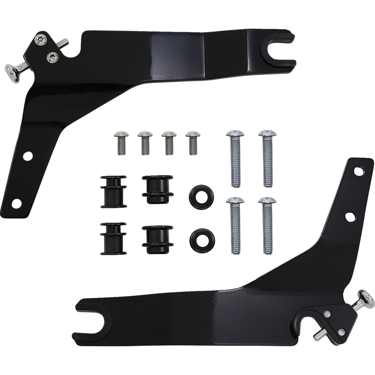 COBRA 1501-0598 602-2028B Detachable Backrest Kit - 11" - Black - FXFBS