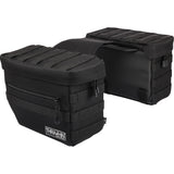Thrashin Supply CO. Essential Saddlebags Black - TSB-0006 For Harley Motorcycles 1982-2023