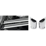 BARON 1812-0171 BA-1100-02 Family Jewel Exhaust Tip chrome - mini scalloped