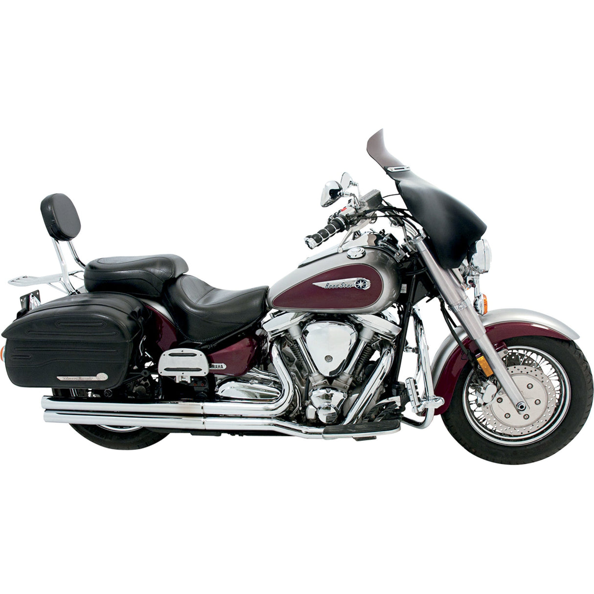 MEMPHIS SHADES 2350-0134 MEM0923 Slotted Stainless Steel Batwing Fairing Trim Fairing Windshield Trim - Stainless Steel - Slotted - Slim