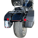 CUSTOM DYNAMICS 2010-1466 CD-FATBOY-S Integrated Taillight with Turn Signals - Smoke