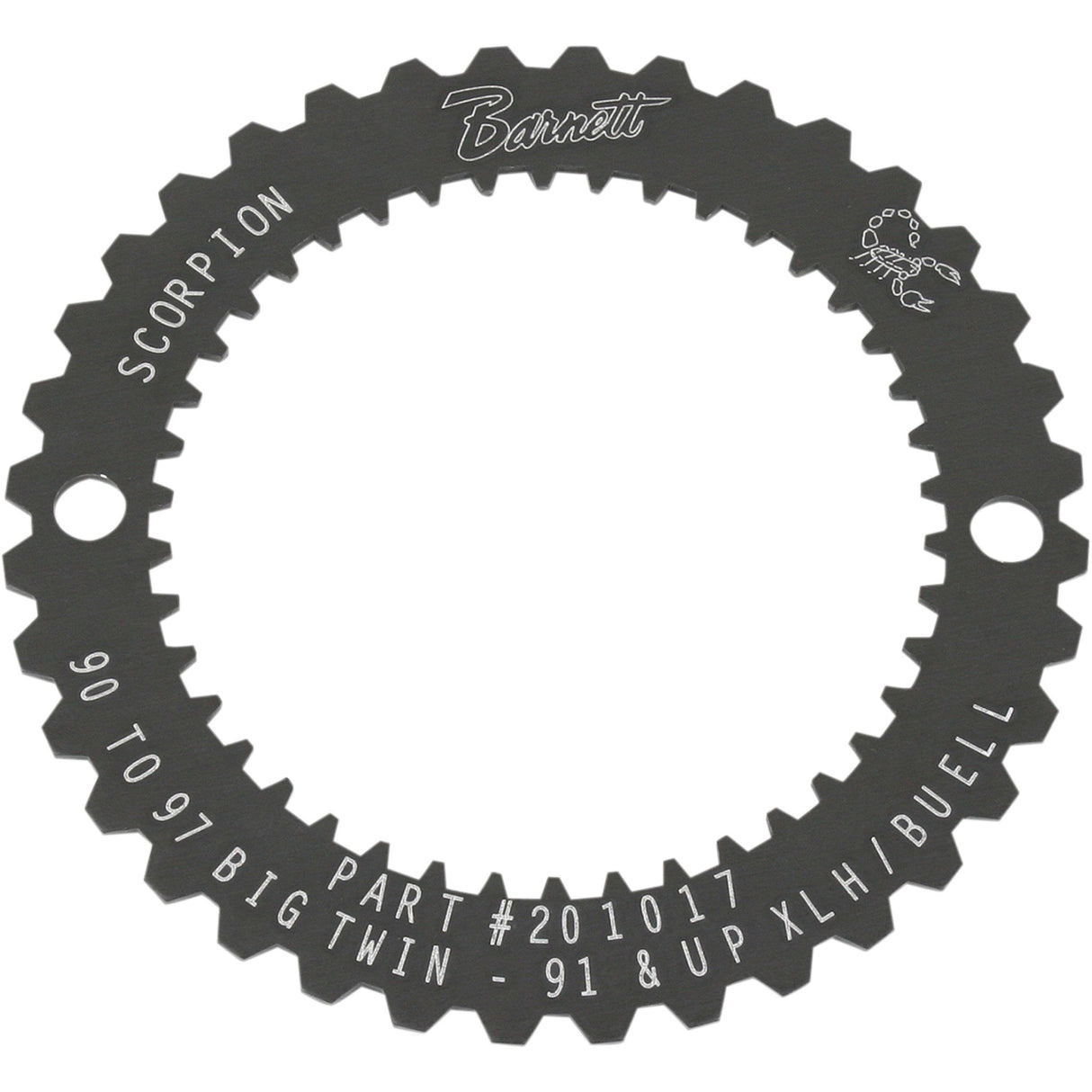 Barnett Scorpion Clutch Lock Plate Clutch Basket Scorpion Big Twin '91+ XLH Buell - 638-30-80090 For Harley Motorcycles 1990-2016