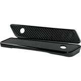 PRO-ONE Perf.mfg. Saddlebag Latch Covers Black Slim - 104725B For Harley Road Glide 2015-2023